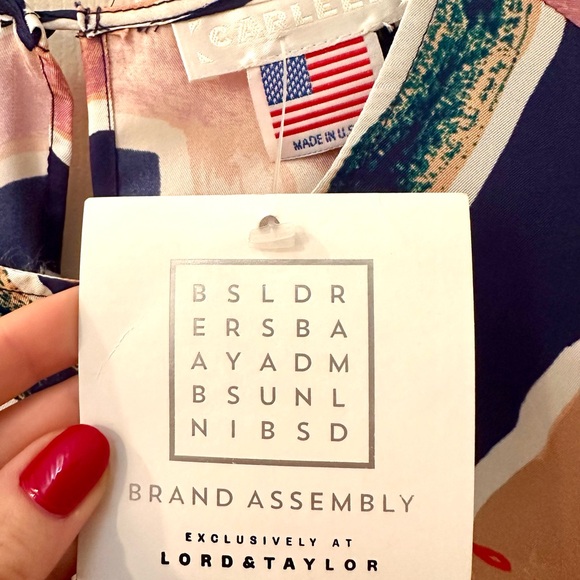 NWT Carleen Boykin Tee Silk Blouse - Picture 12 of 13